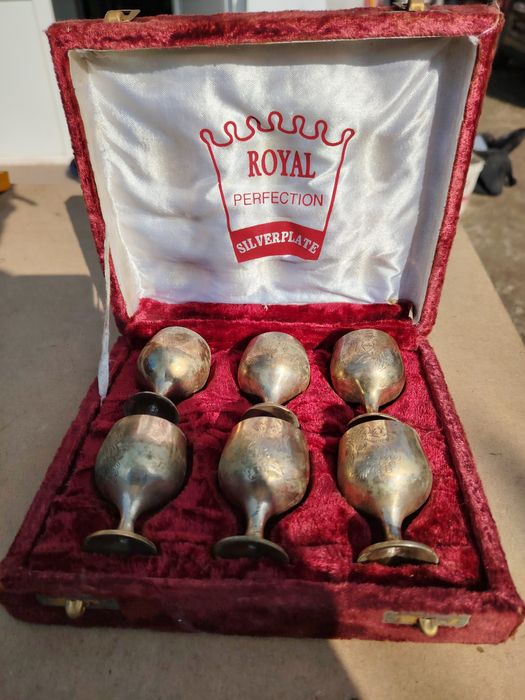 Pahare Argint  vintage de colectie