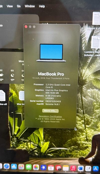 Macbook Pro 256Gb