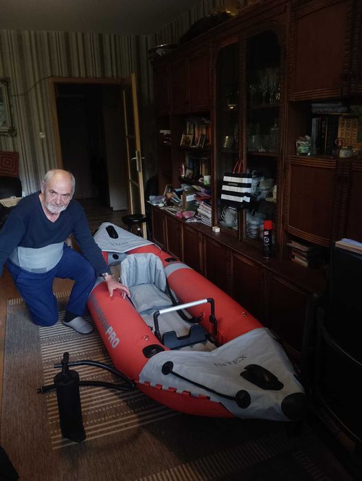 Едноместен надуваем каяк intex Explorer K2