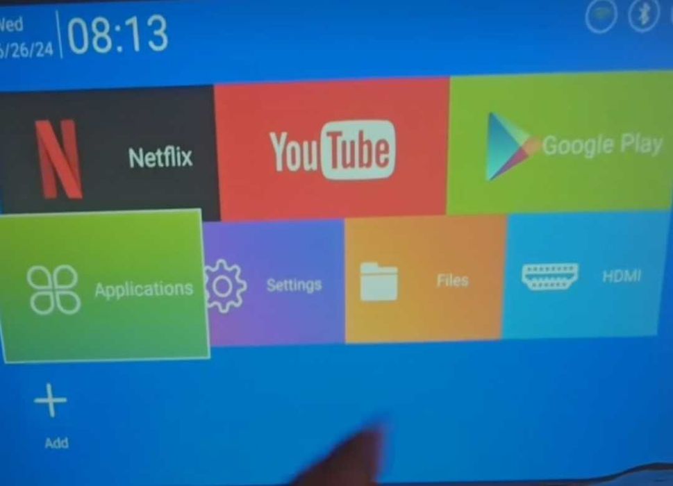 LED видео проектор 4K FULL HD с ANDROID 12