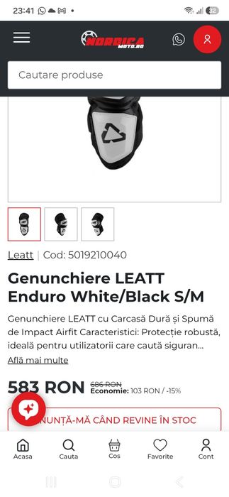 Genunchiere Leatt