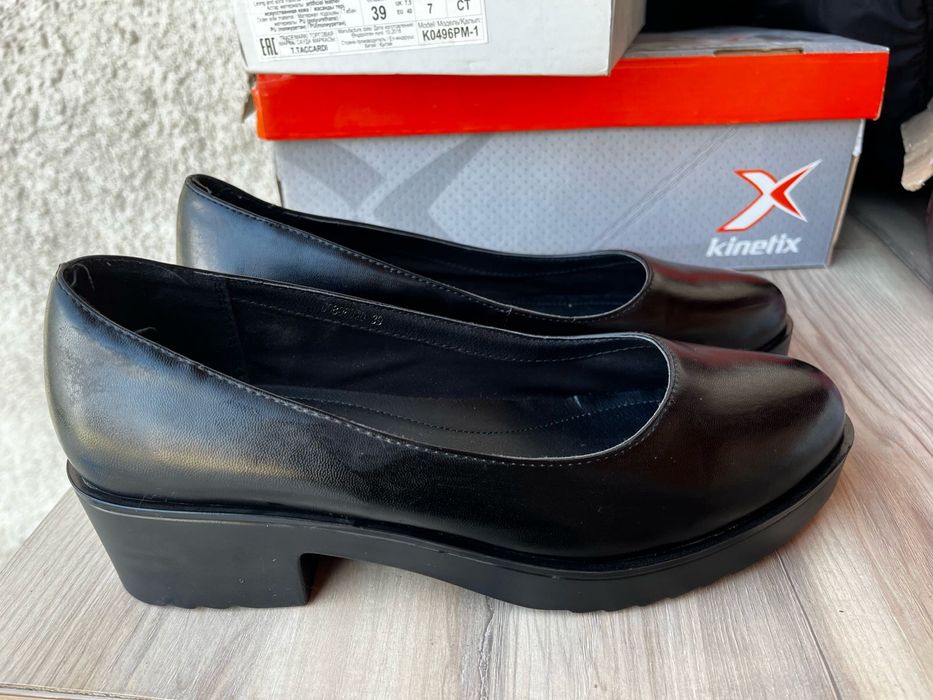 туфли черные классика