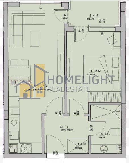 Продава се Двустаен апартамент в София, Малинова долина - 62 кв.м за 2315 €/кв.м - Снимка #8