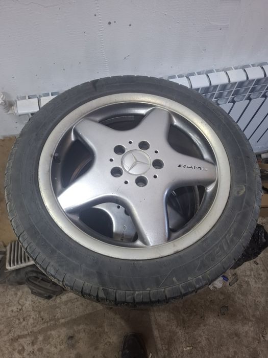 Диски с резиной на мерседес