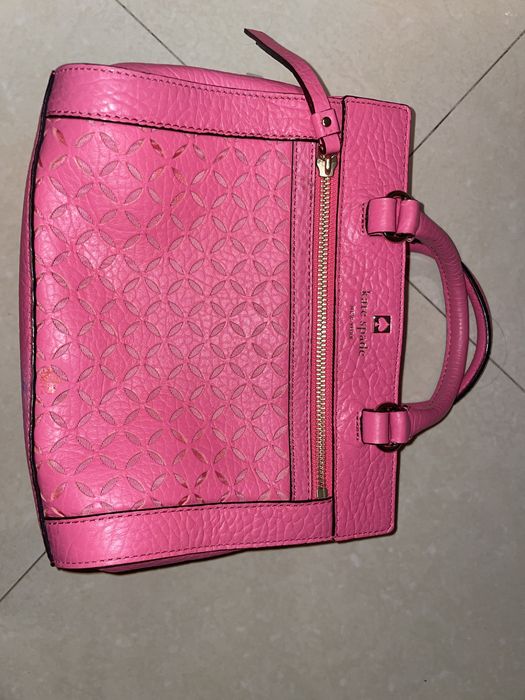 y2k geanta kate spade roz/fuchsia noua fara etichete nicio purtare