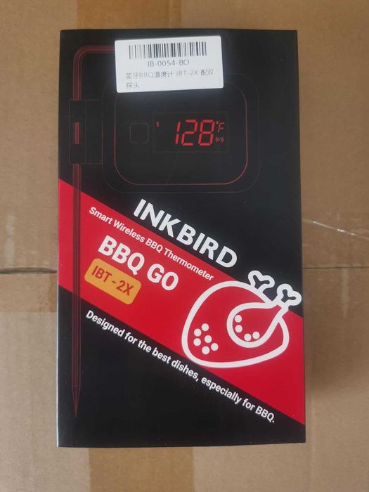 Безжичен Bluetooth термометър за барбекю с голям дисплей Inkbird