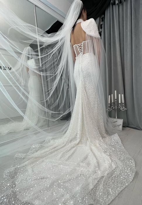 Rochie de mireasa sirena - croita pe comanda