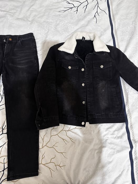 Комлект пиджак утеплёный