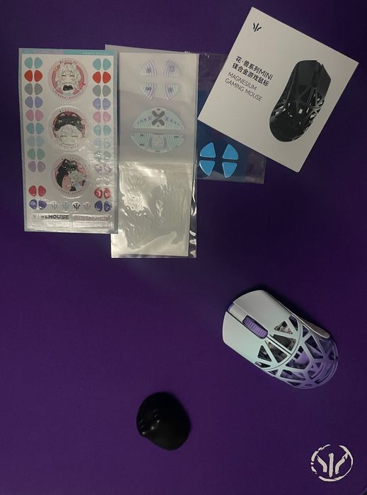 Продавам гейминг мишка WLMOUSE Beast X Mini – Violet