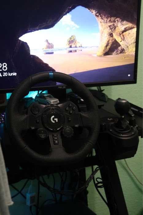 Volan Logitech g923+schimbator