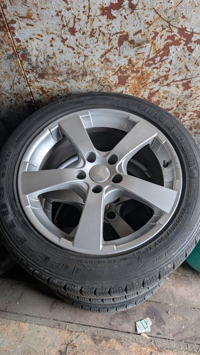 Джанти ATS 17 5×112 с зимни гуми Minerva