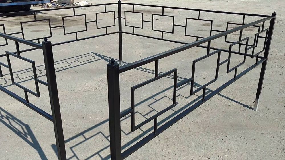 Оградки, памятники, кулпытас, вазоны