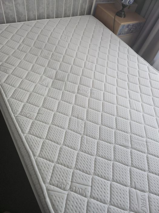 Двойно легло IKEA LEIRVIK + подматрачни рамки - без матрак