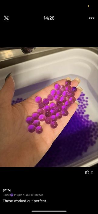 Кристална набъбваща еко почва Orbeez