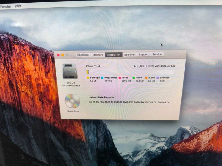 Imac core i5 - Apple all-in-one A1311 - 21.5 inch, functional, instalat
