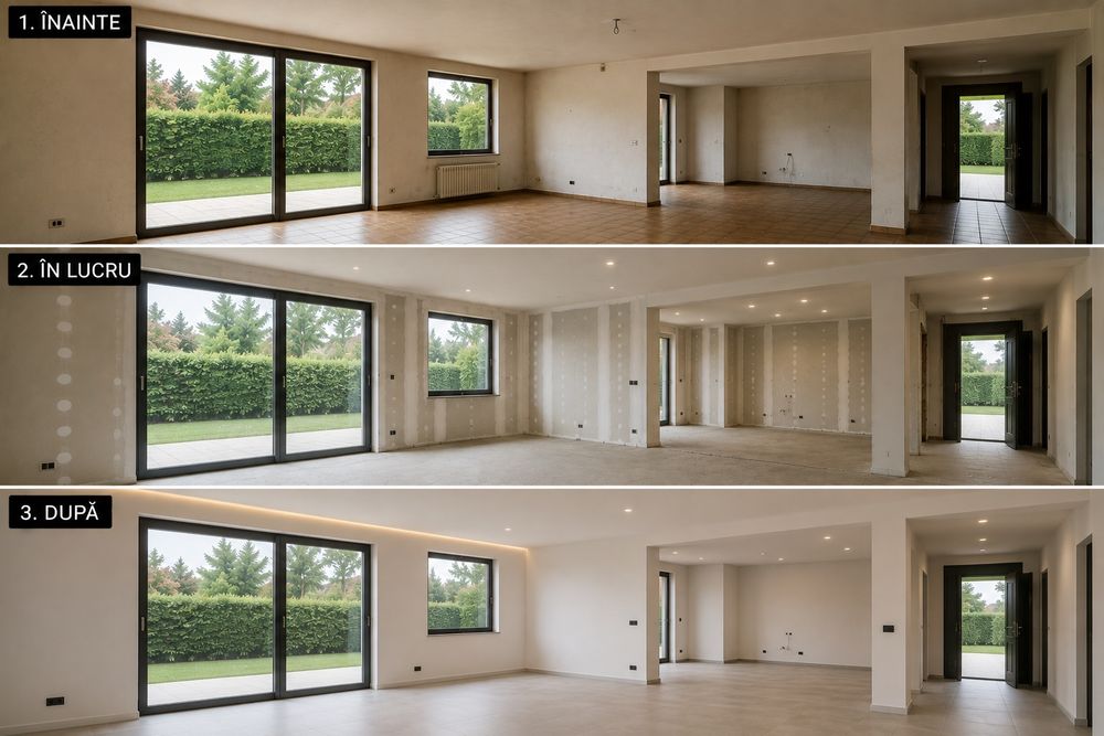 Renovari interioare case - apartamente