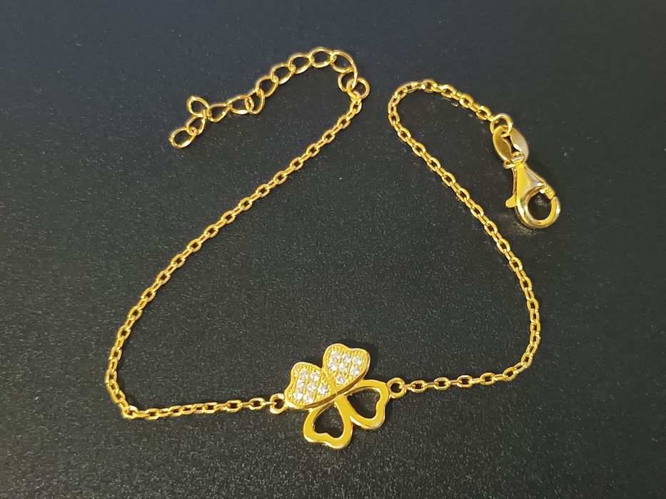 Bratara argint 925 placat cu aur