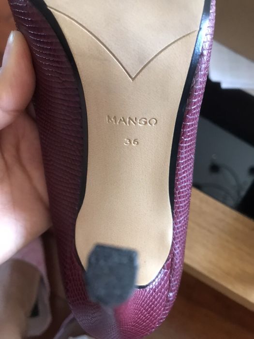 Ботильоны 35р Туфли Mango 36 р