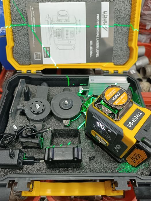 Лазерный уровень 4D 360° lazr urvin