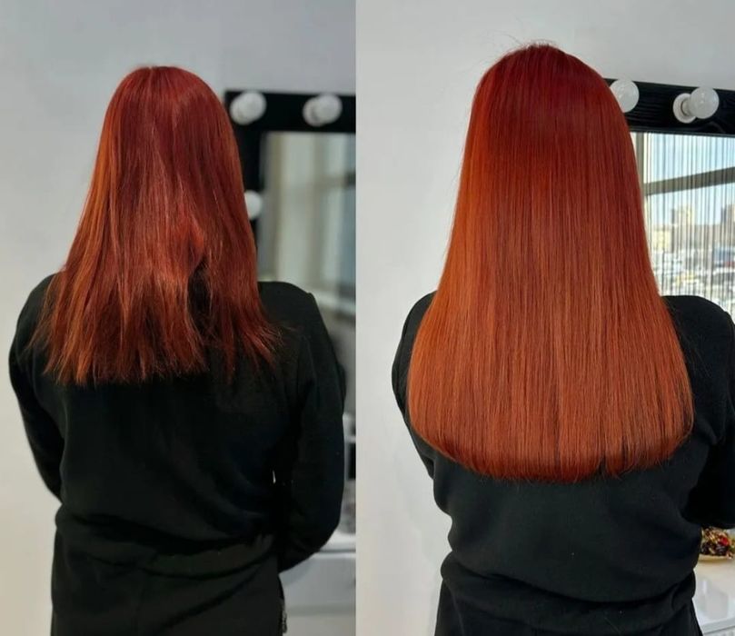 Горячие наращивание волос