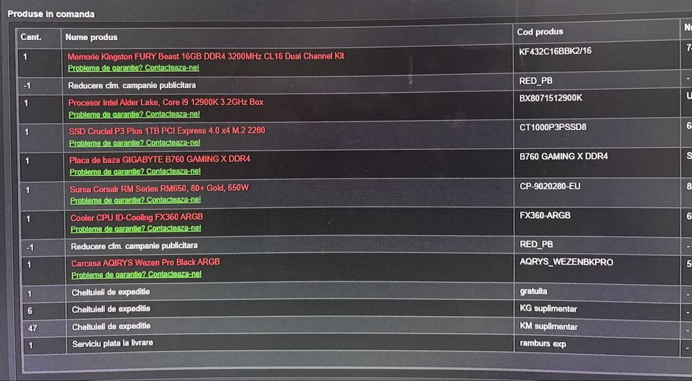 Pc gaming I9 RTX5070 32Gb DDR4