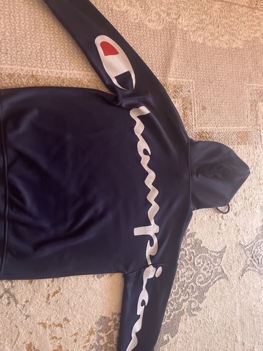 Supreme x Champion Track Jacket Navy (SS18).