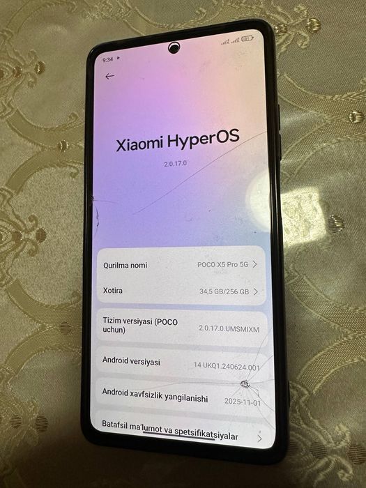 Poco x5 pro 5g ideal telfon