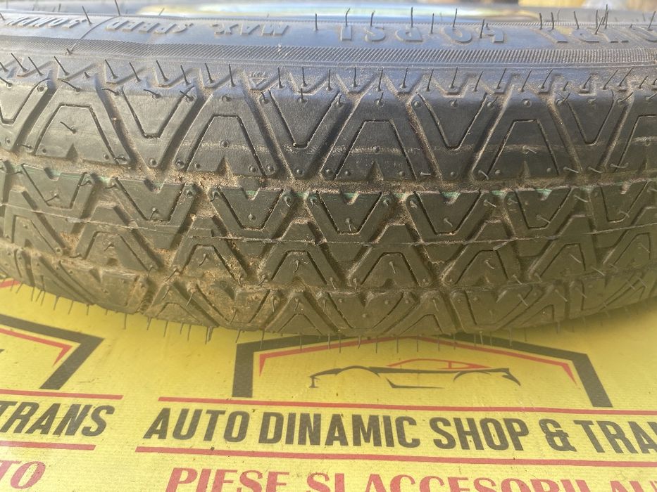 Roata rezerva slim originala OE Mercedes 125 90 R 16 5X112 A - C class