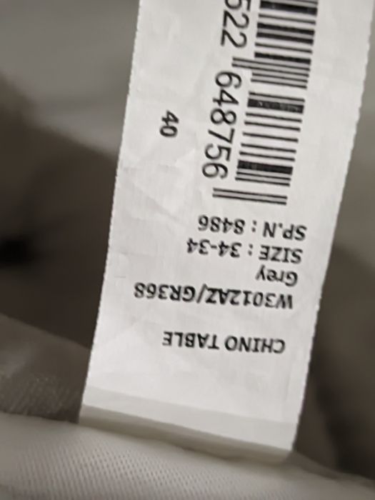 Мужские белые брюки DeFacto