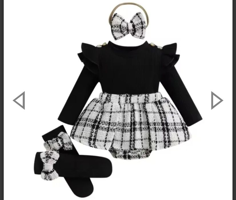 Бебешка рокля 0-3 месеца