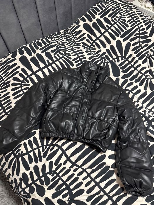 Zara ново зимно кожено яке