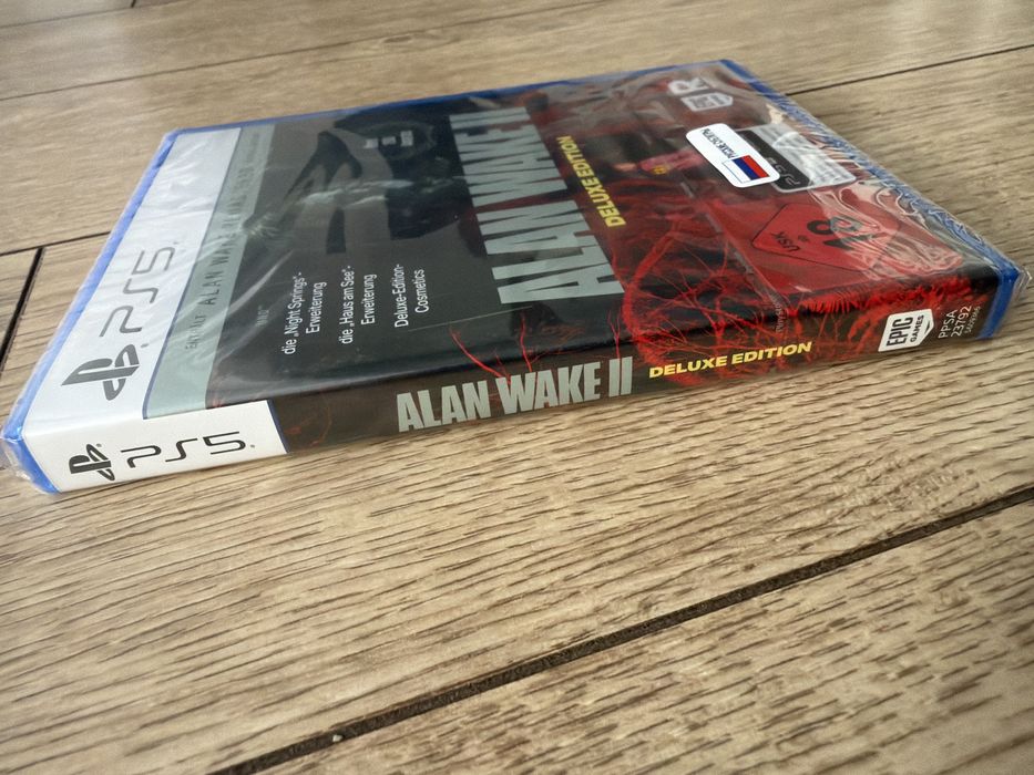 Alan Wake 2 Deluxe Edition, диск PS5, новый