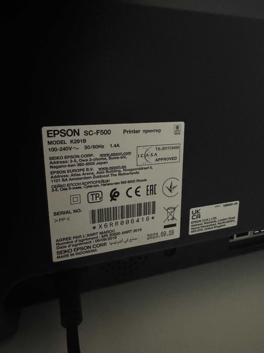 Принтер EPSON SC F-500 - сублимация
