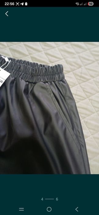 Юбка эко кожа кожаная