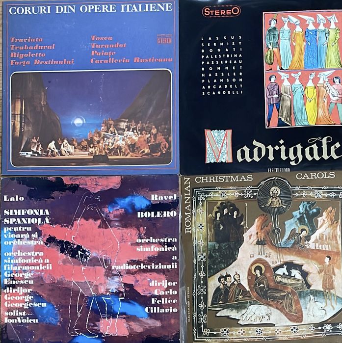 Discuri vinil Electrecord muzica simfonica