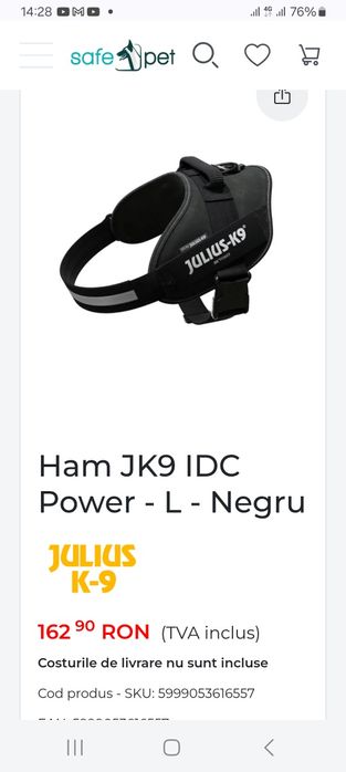 Ham pt câini de talie mare