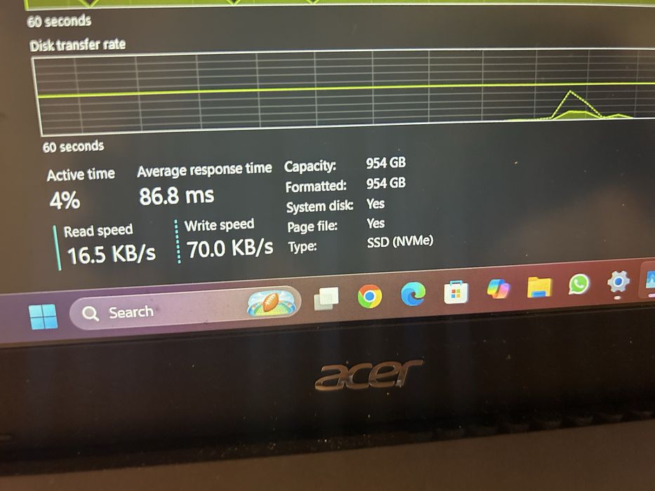 Laptop Acer Aspire 7 RTX 3050Ti