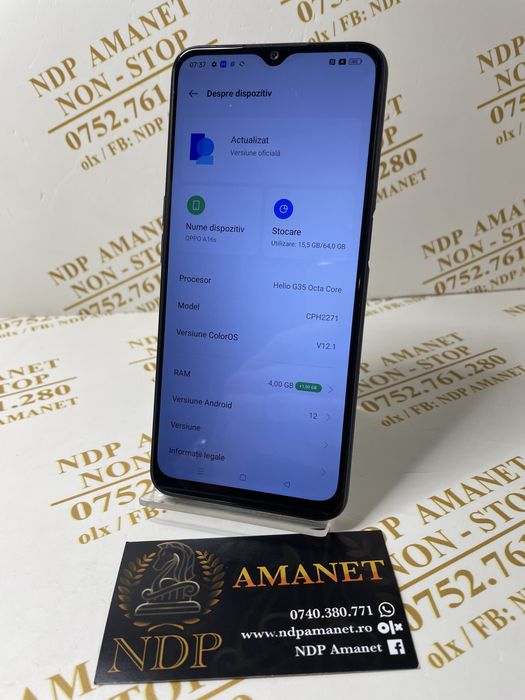 NDP Amanet Braila Oppo A16S (47829)