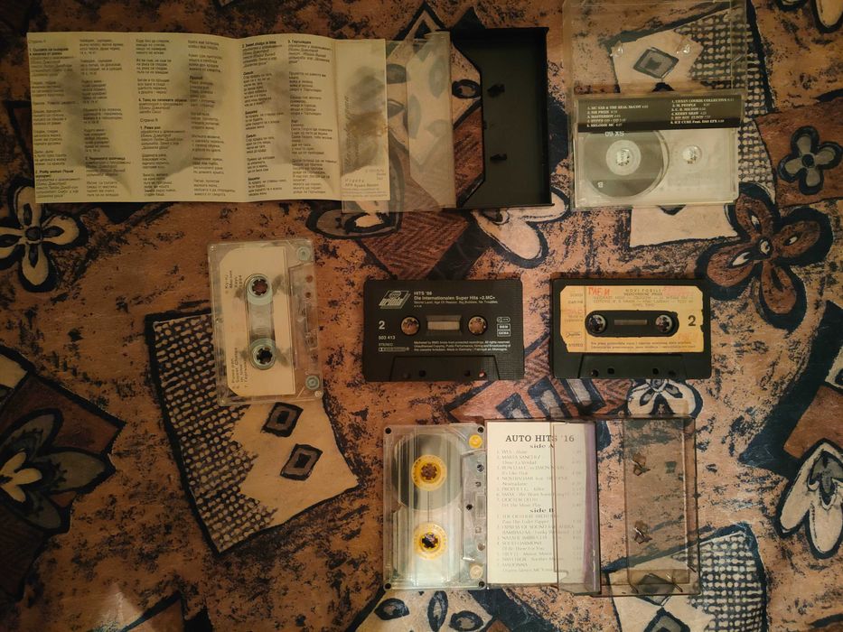 Продавам аудиокасети