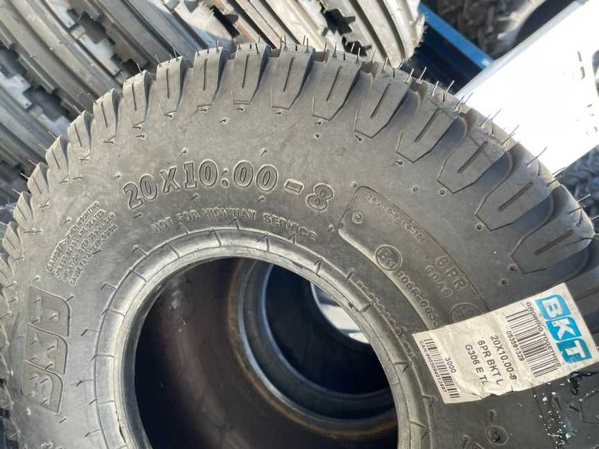 20x10.00-8 Anvelope agricole de GAZON cu garantie Cauciucuri