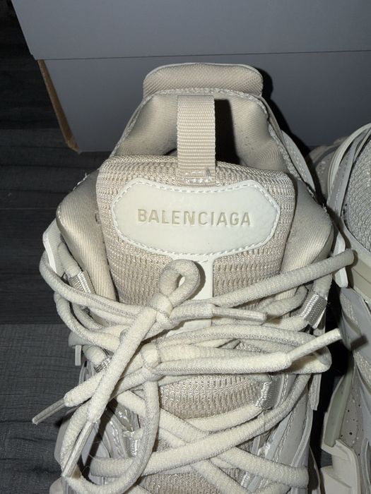 balenciaga track beige