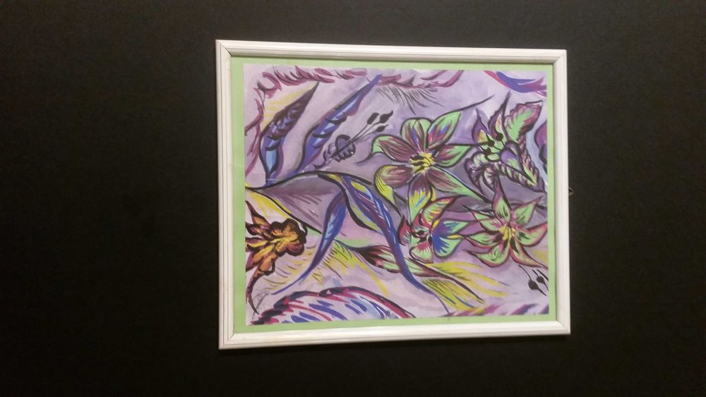 Картина, рисувана с акварелни бои, само за 8 Евро.