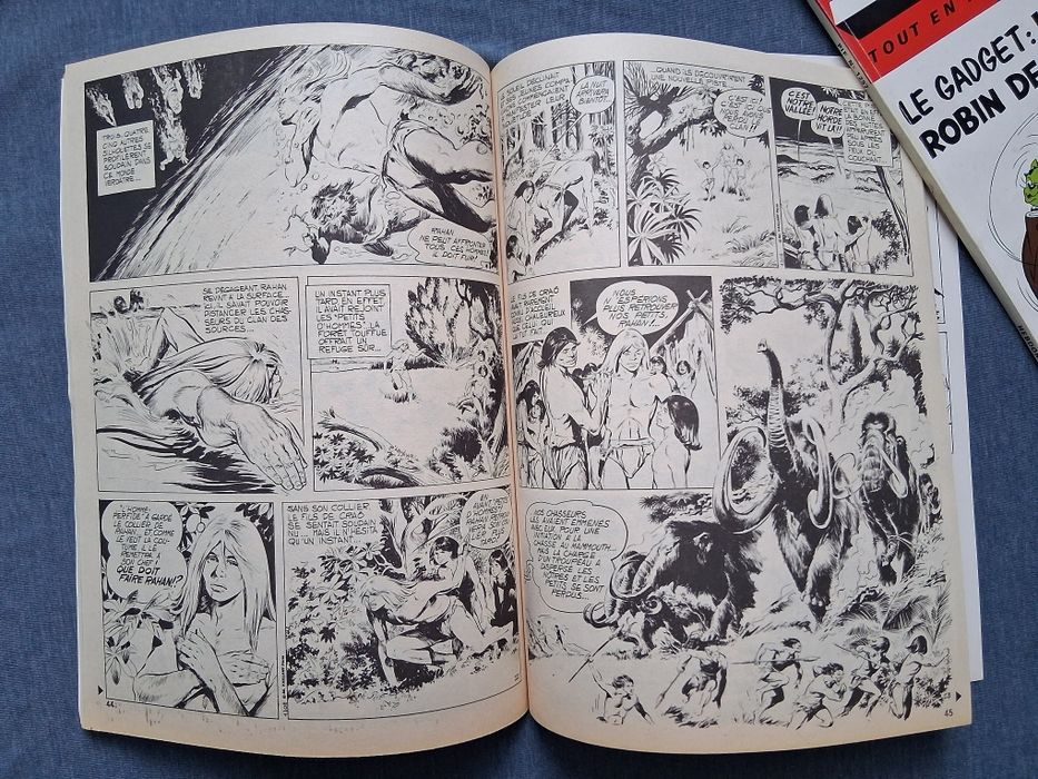 Старо Френско  Списание  PIF Gadjet 70 Брой Rahan / 1970 год.