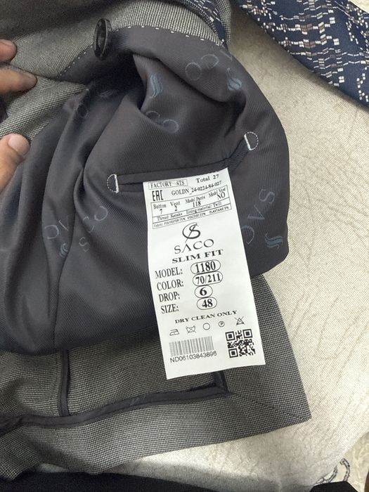 Новое серые кастьюм!!!