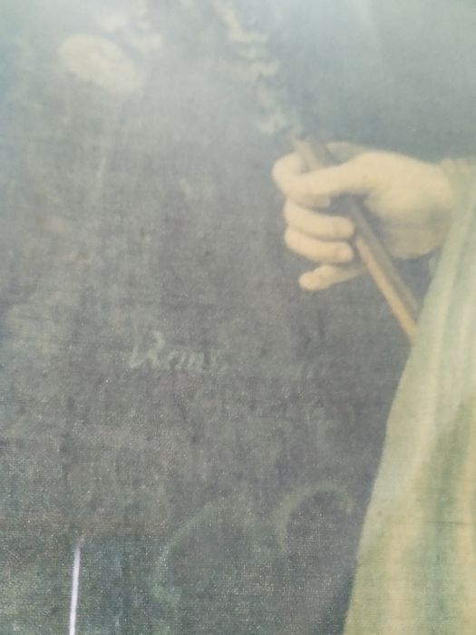 Tablou  artă veche de peste 100 de ani in deținere de familie