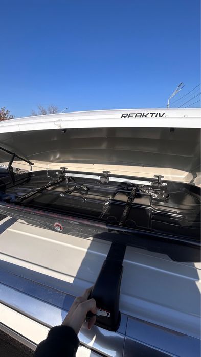 Рейлинг с боксом для багажа