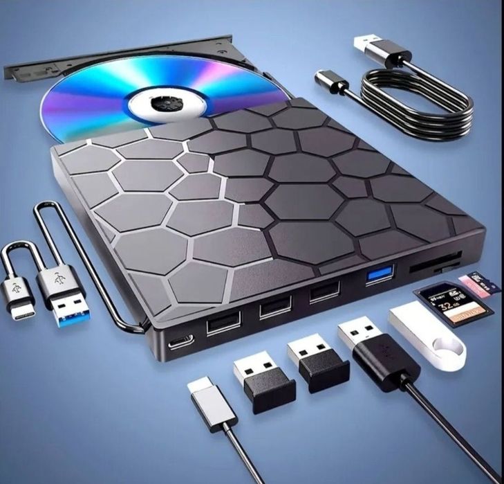 Unitate optica CD DVD RW PC Laptop MacBook Card Reader Integrat