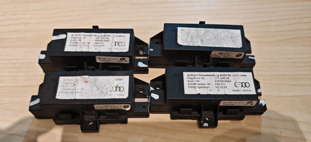 Module lumini ambientale Audi A8 D3