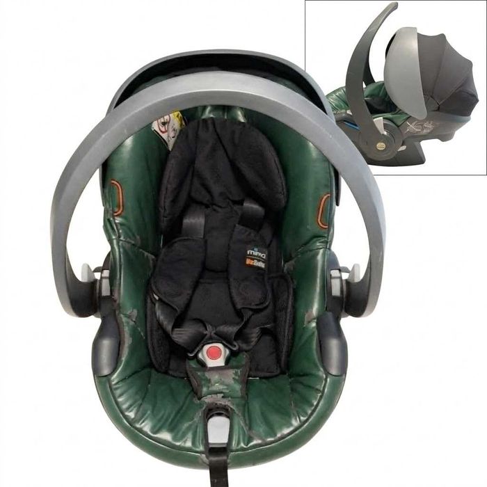 Бебешки комплект 3 в 1 Mima Xari + Лятна количка Cybex Beezy + Ел. шезлонг 4moms MamaRoo