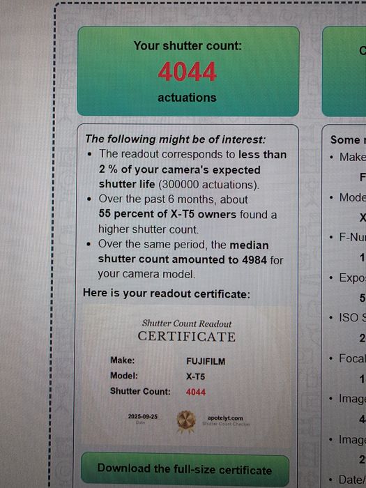 Body aparat Fujifilm XT5 garantie aproape nou